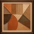 Earthy Tone Geometric Texture