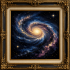 Midnight Galaxy Oil Print