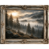 Misty Morning Pine Canvas