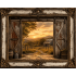 Rustic Barn Door Landscape