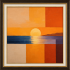 Sunset Horizon Color Block